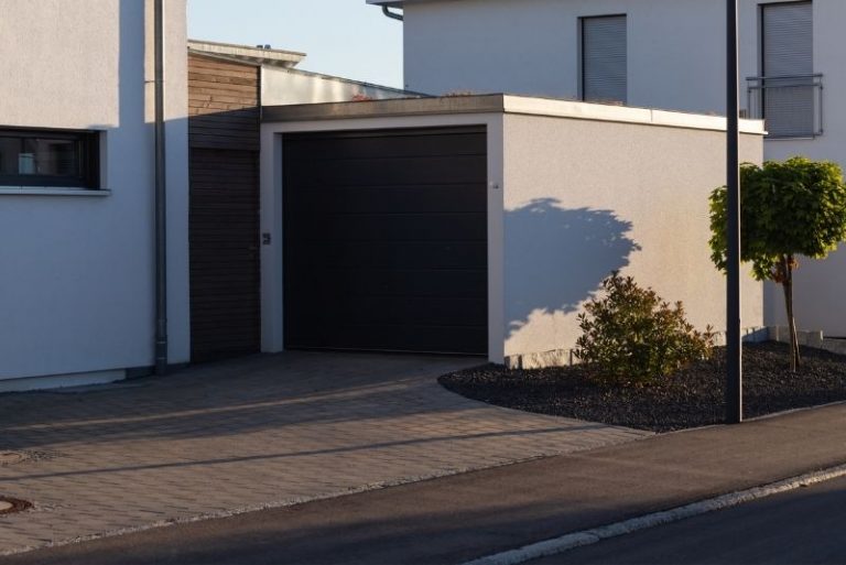 enclosed carport